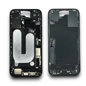OEM Replacement Middle Frame with Flex Cable for iPhone 16 Plus (6.7‑inch, 2024) for Full Button, Sensor Support, and Long-Lasting Durability