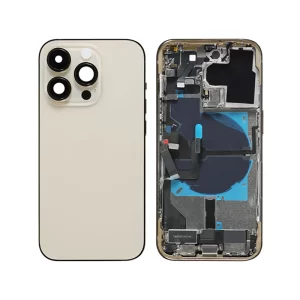 Anti-oil, anti-fingerprint, ultra-thin and durable back cover housing for iPhone 14 Pro